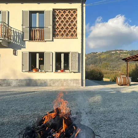 Ca D'rita Monferrato - Viognier Con Sauna Interna E Idromassaggio E Piscina Esterni Apartament